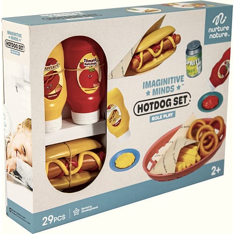Nature hotdog sæt legemad