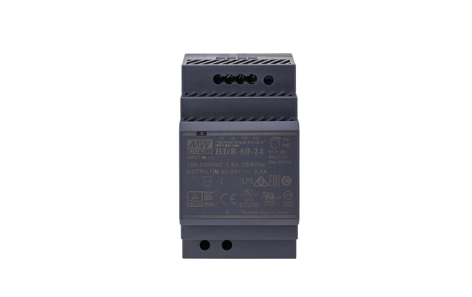 Netzteil TVHS20300 24V DC für Hutschiene<br>Stromversorgung für 2-Draht Videomodul