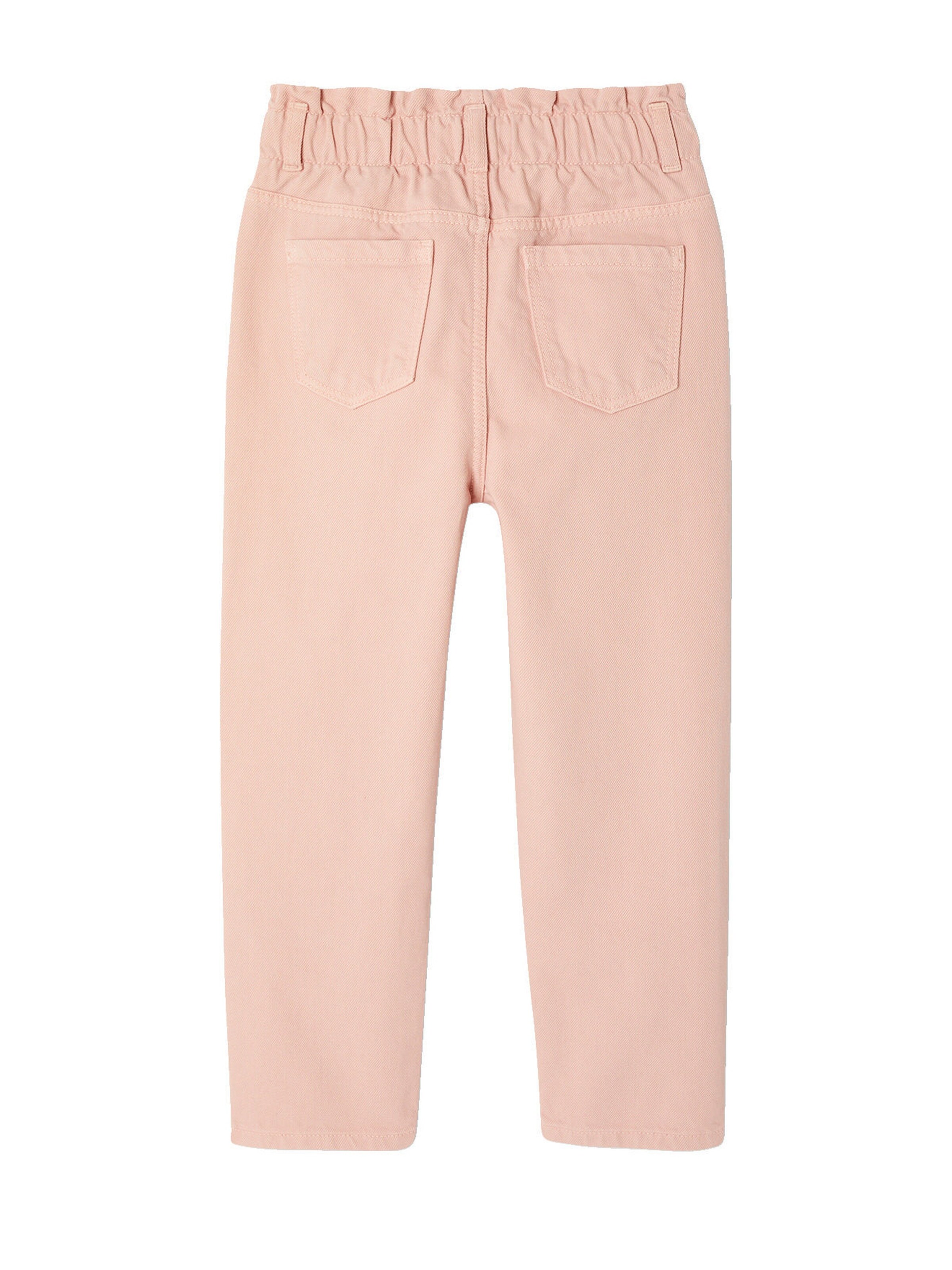 Vertbaudet Mädchen Paperbag-Hose mit Herztaschen pudrig rosa