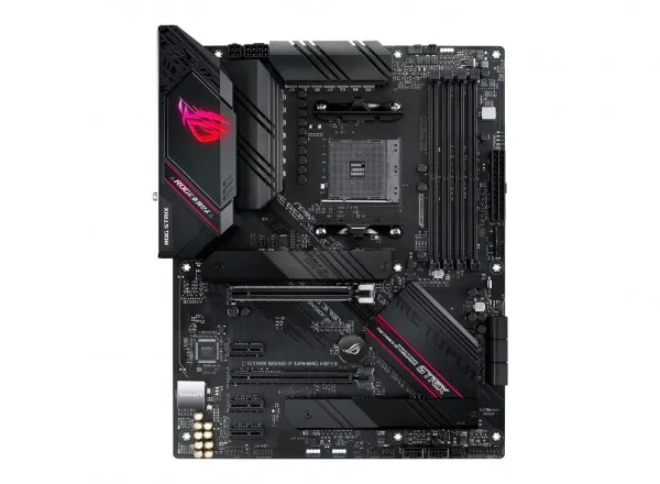 ASUS ROG STRIX B550-F GAMING WIFI II - Bundkort - ATX - Socket AM4 - AMD B550 Chipset - USB-C Gen2, USB 3.2 Gen 1, USB 3.2 Gen 2 - 2.5 Gigabit LAN, Wi-Fi 6, Bluetooth - onboard grafik (CPU påkrævet) - HD Audio (8-kanaler)