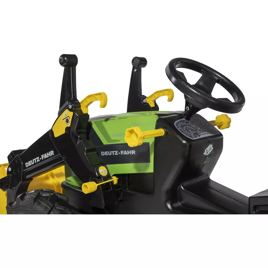 rolly®toys Kindertraktor rollyFarmtrac Premium II Deutz 8280 TTV, rollyTrac Lader, rollyAir Tyres - neu
