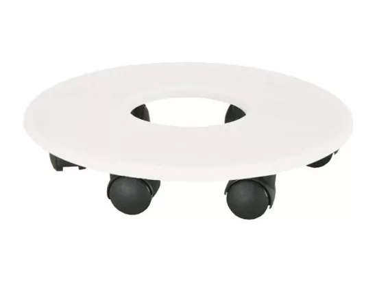 Support encastrable sur roulettes pour pot 33 cm