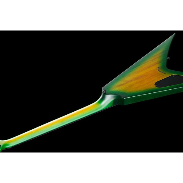 Solar Guitars V2.6LB Flame Lime Burst Matte