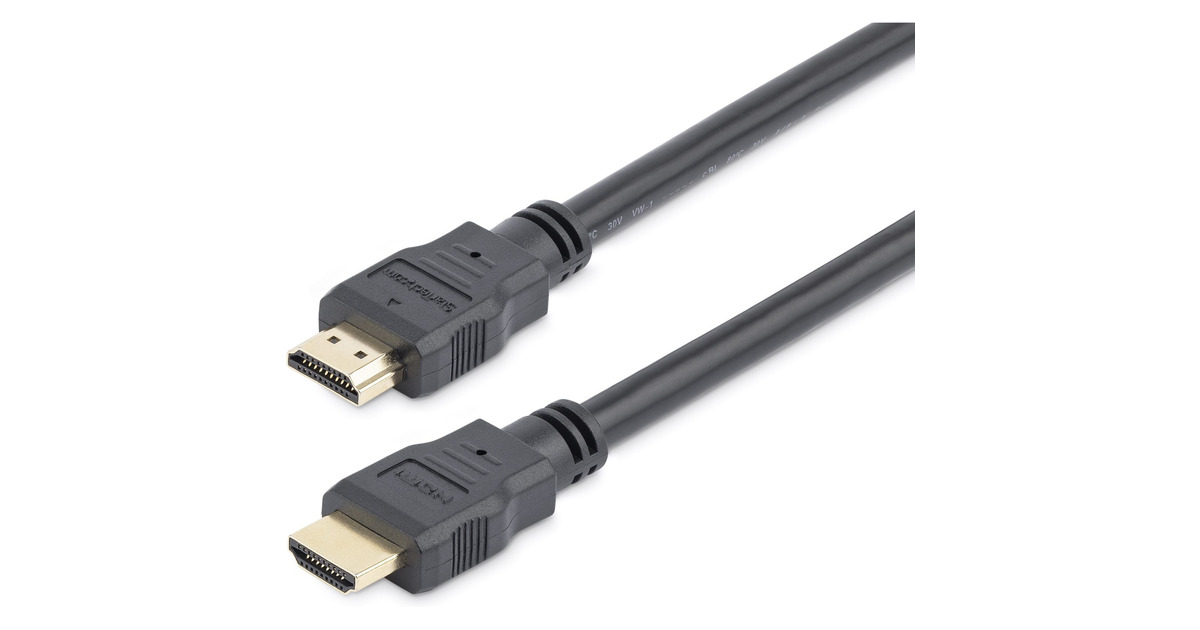 Startech0,3 m korte High Speed HDMI-kabel – Ultra HD 4k x 2k HDMI-kabel – HDMI naar HDMI M/M  (Zwart)