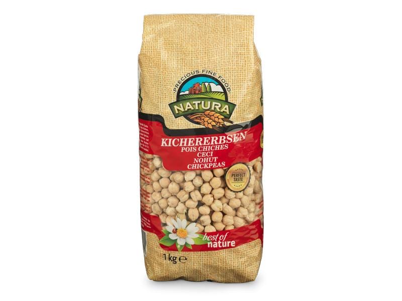 Natura Kichererbsen 1 kg Leckere Hülsenfrucht