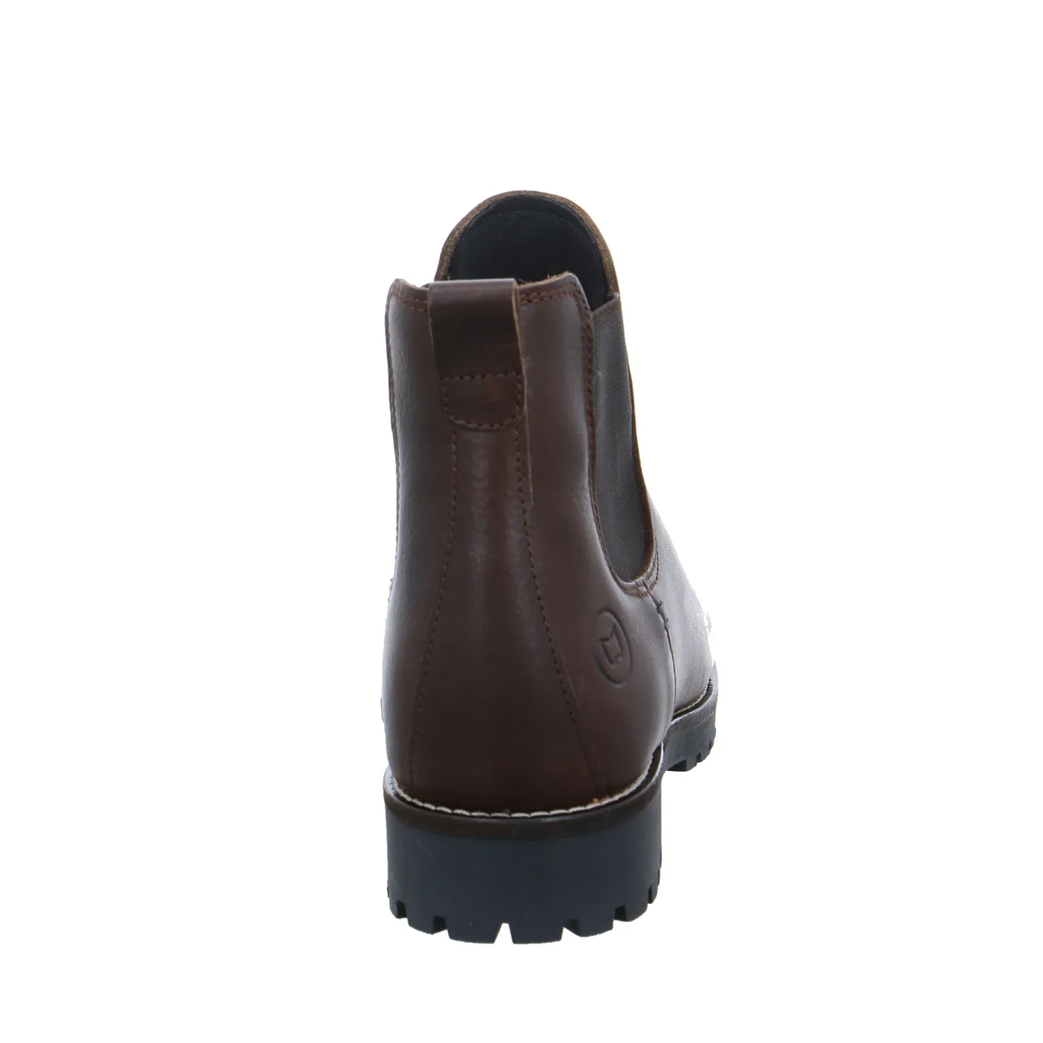 SCHUHENGEL Boot Braun Leder  mit Lammfellfutter