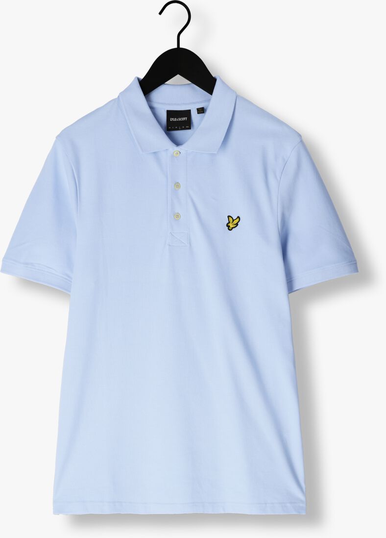 LYLE & SCOTT lichtblauwe lyle & scott polo plain polo