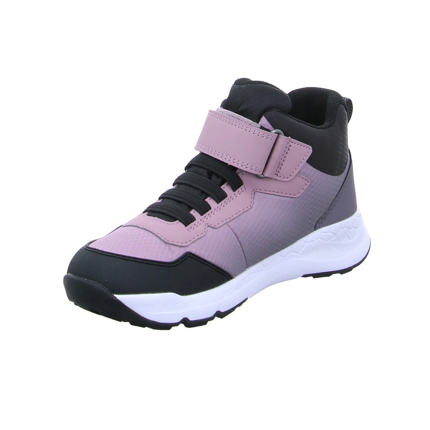 SUPERFIT Mädchen-Halbschuh Klett Rosa Textil  Sneaker Outdoor