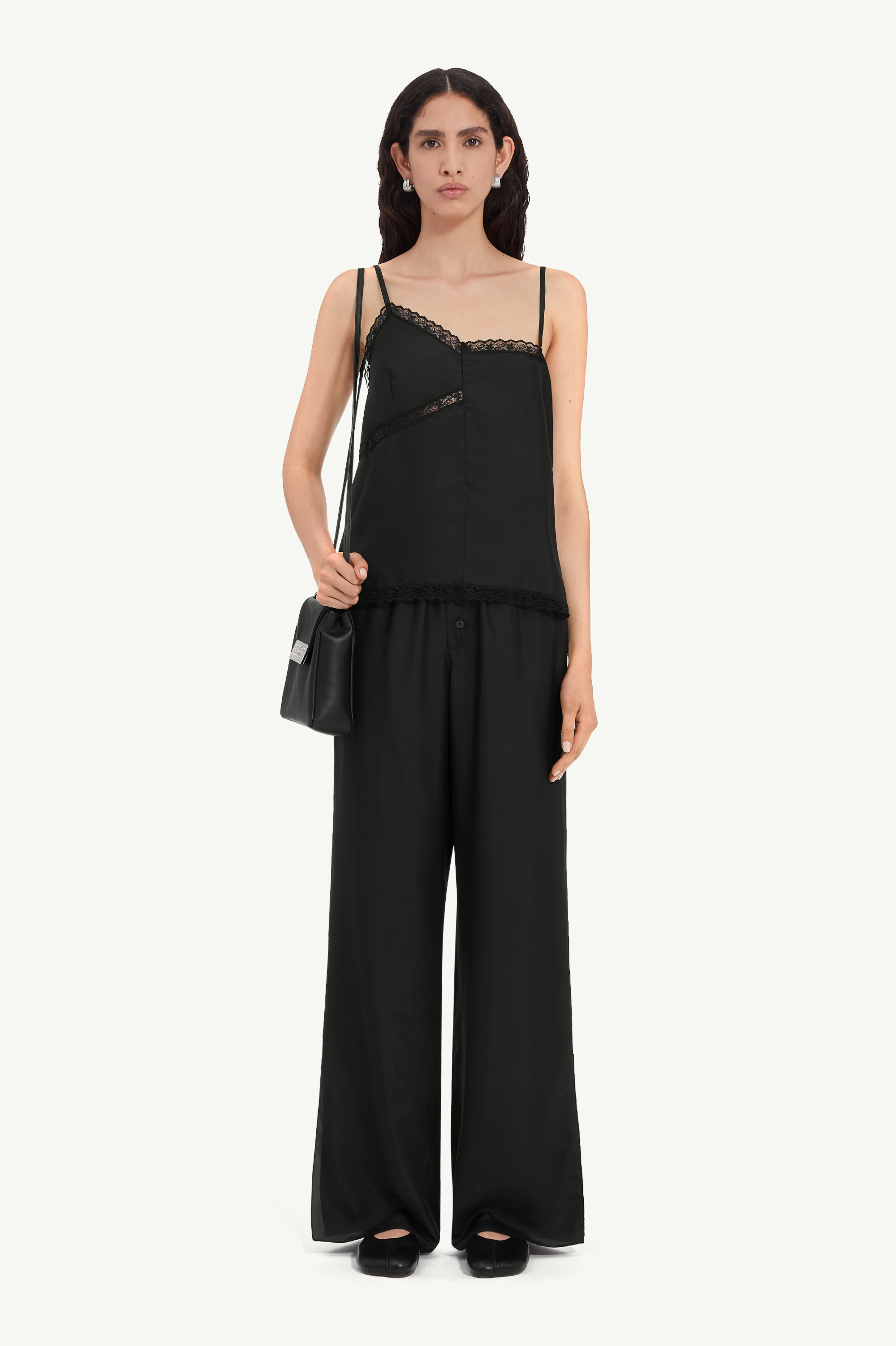 Top en soie Twist
