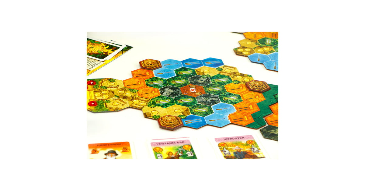 999 GamesDe Zoektocht naar El Dorado: De Gouden Tempels Bordspel  (Nederlands, 2 - 4 spelers, 60 minuten, Vanaf 10 jaar)