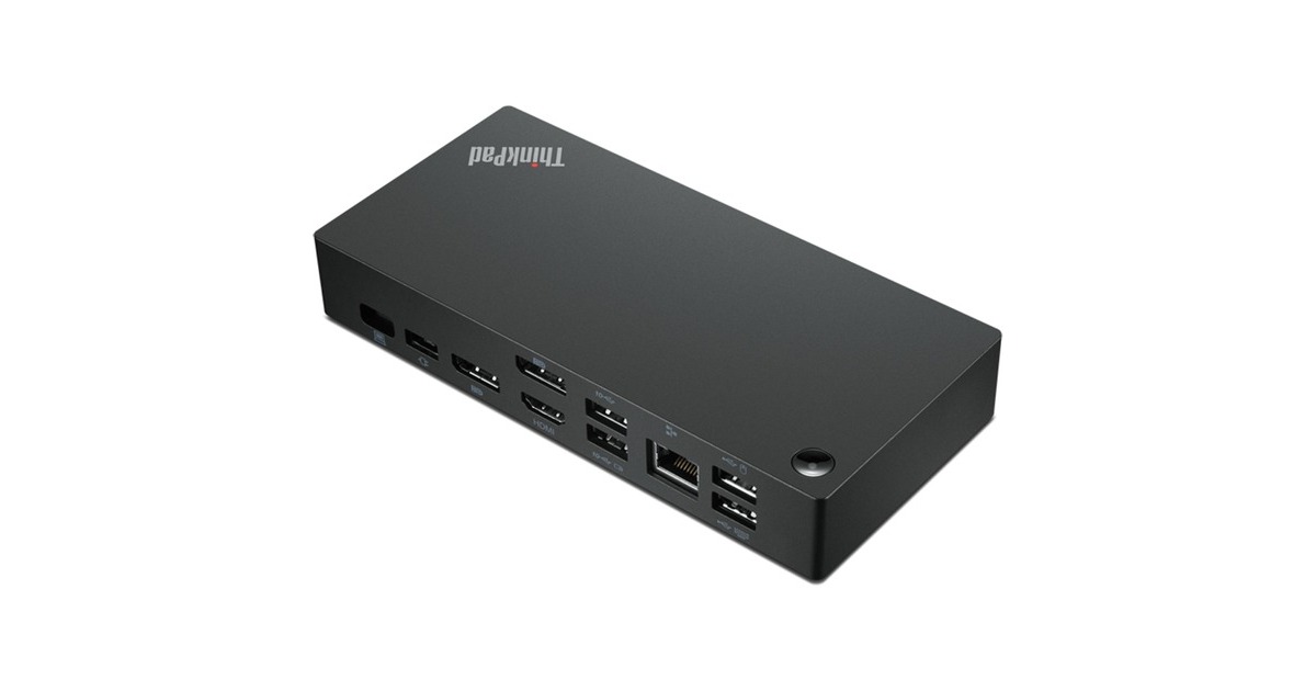 LenovoThinkPad Universal USB-C Dock dockingstation  (Zwart)