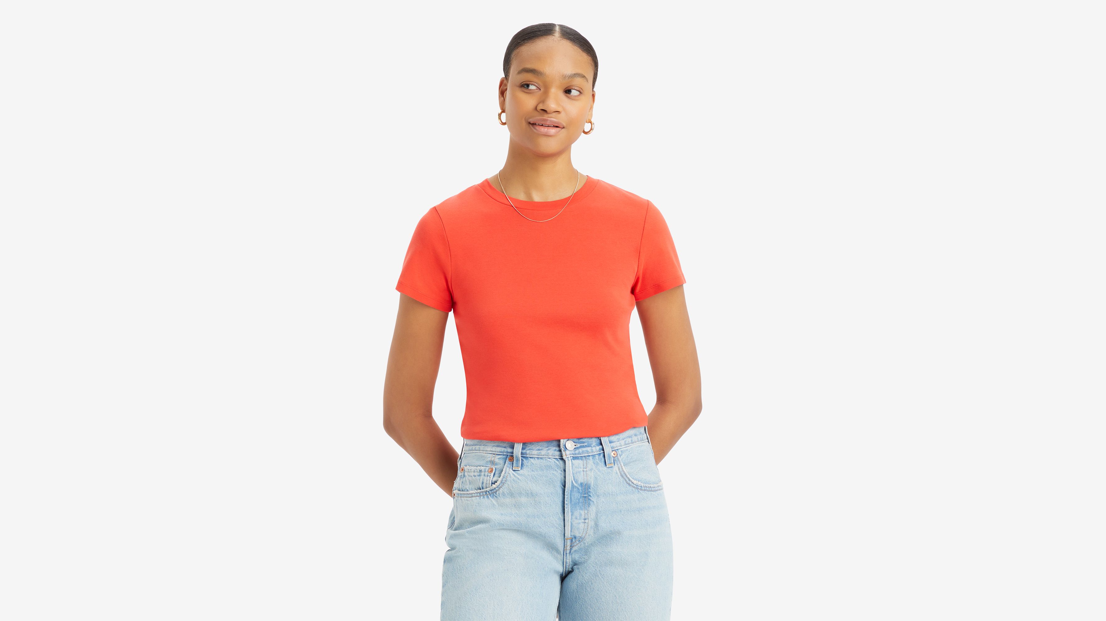 The Perfect Tee - Kentucky Blue Cotton - Blue