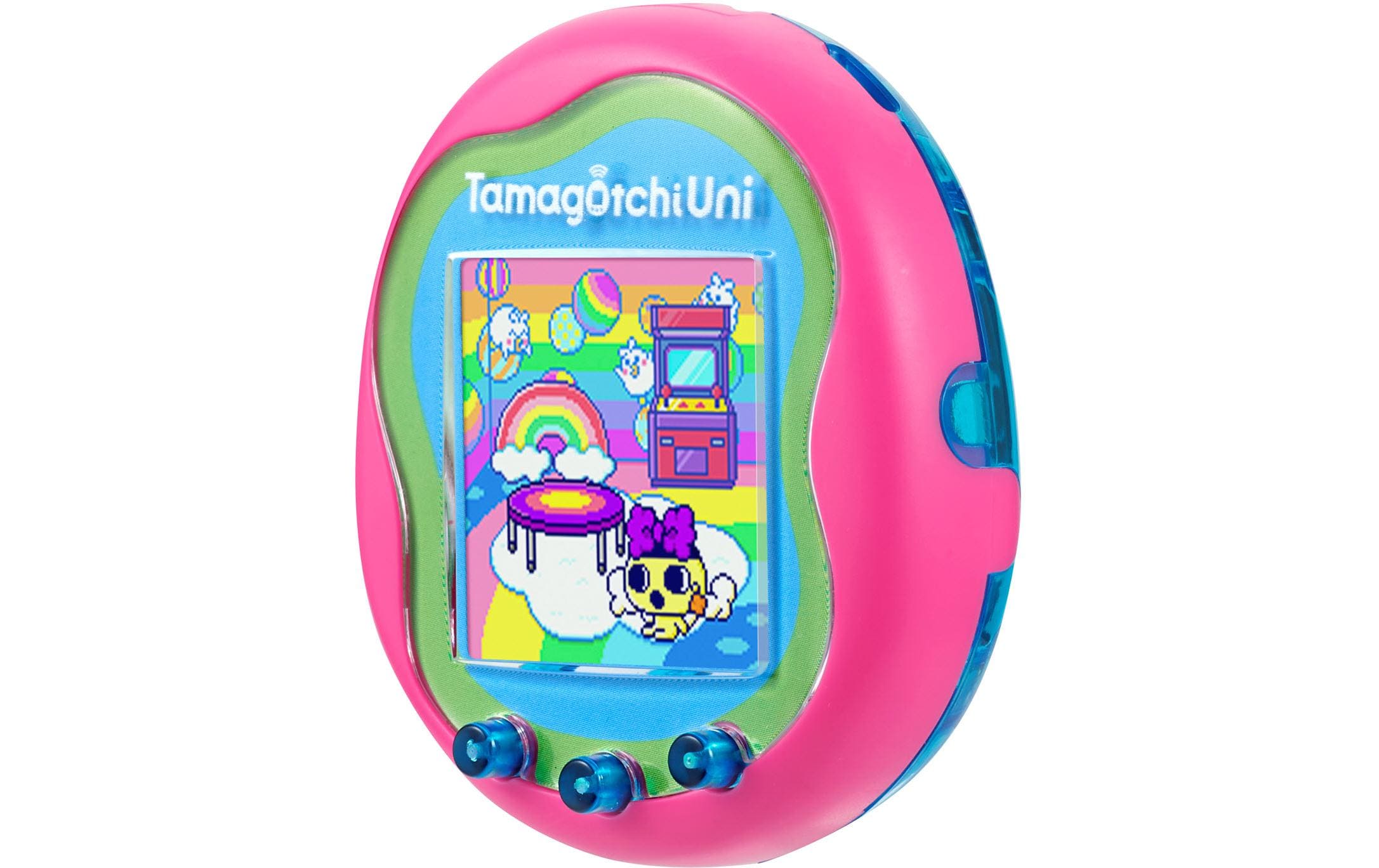 Tamagotchi Uni RosaVirtuelles Haustier mit Armband