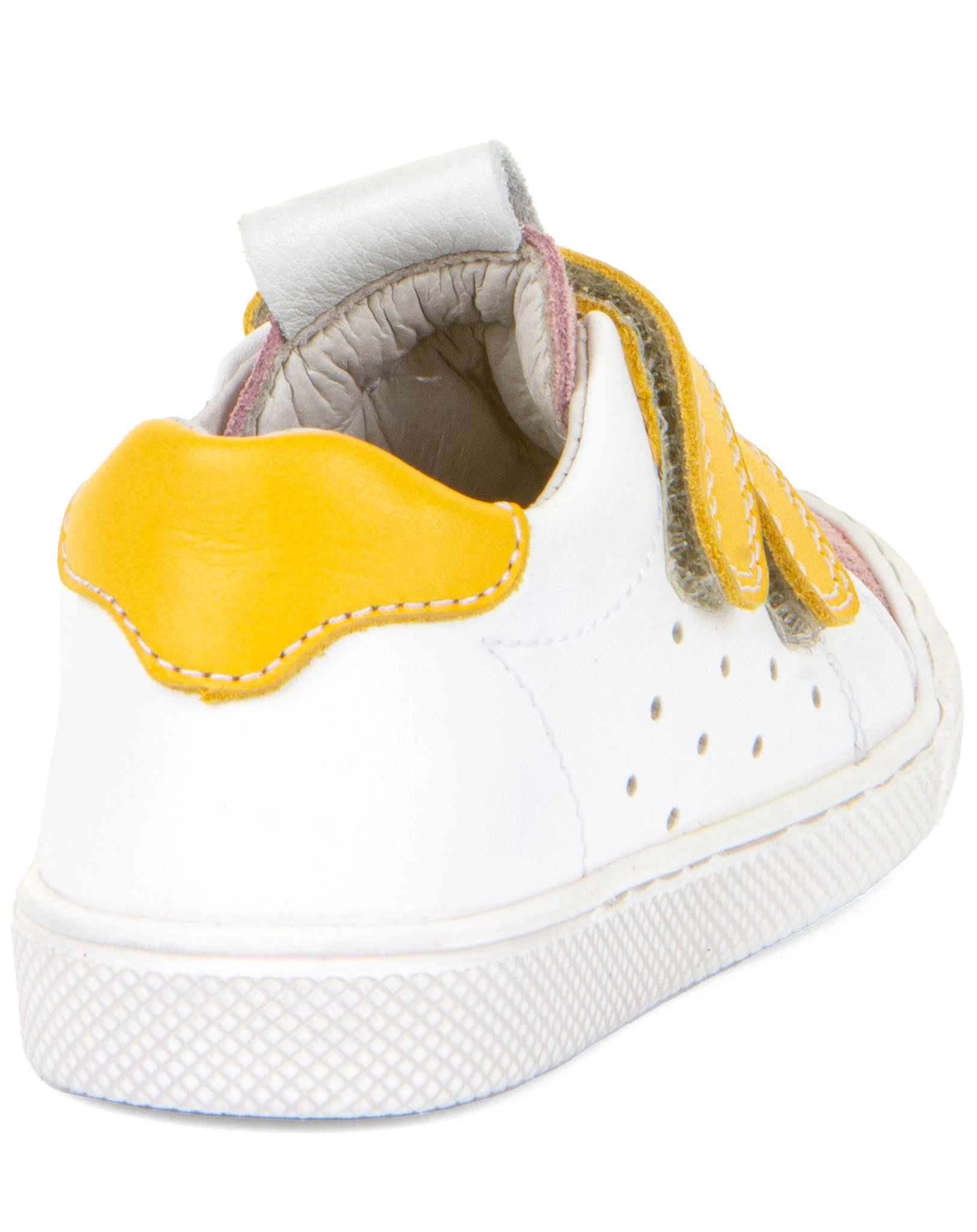 Klett-Halbschuhe ROSARIO RECYCLED in white/yellow