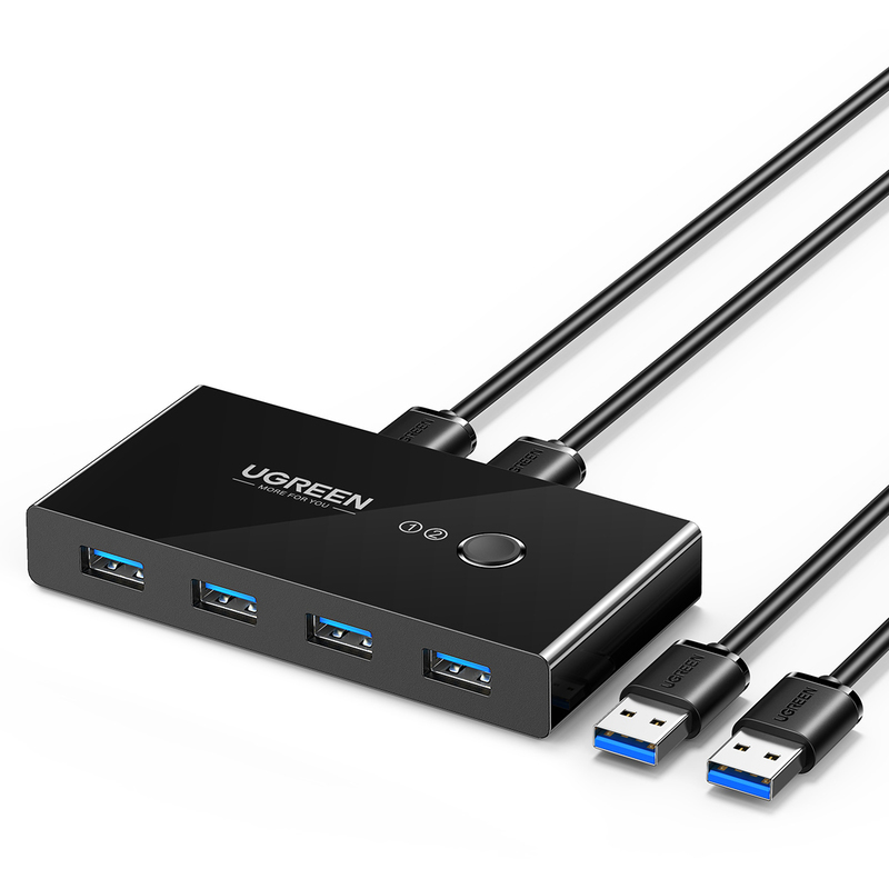 UGREEN USB Switch Box Hub 30768, 4x USB 3.0, 4 Port, 1.5 m
