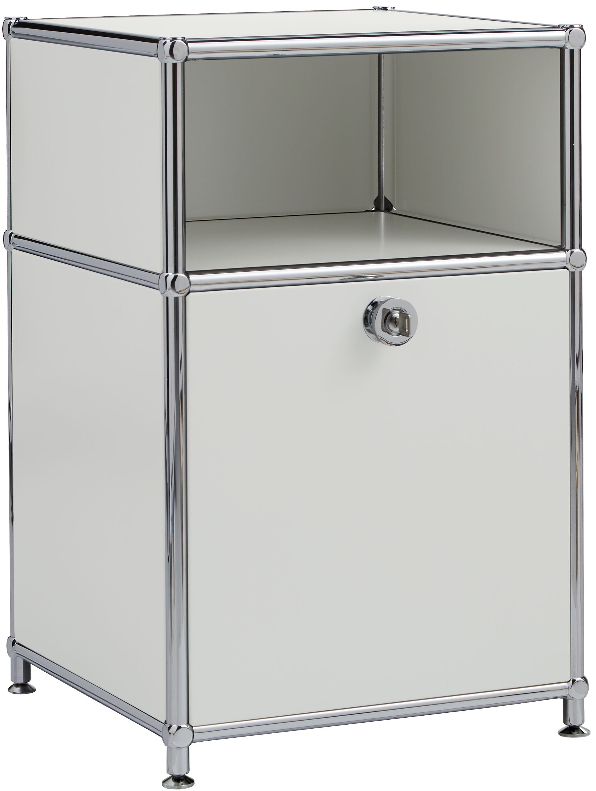 FLEXCUBE Korpus - Hellgrau / B: 40.0 cm x T: 40.0 cm x H: 62.0 cm