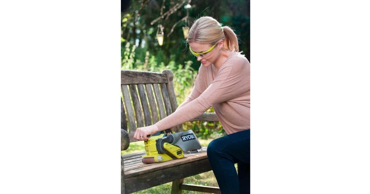 RyobiAccu-Bandschuurmachine R18BS-0, 18V  (Groen/zwart, zonder batterij en lader)