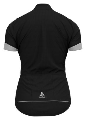 Maillot Manches Courtes Femme Odlo Essentials 1/2 Zip Noir