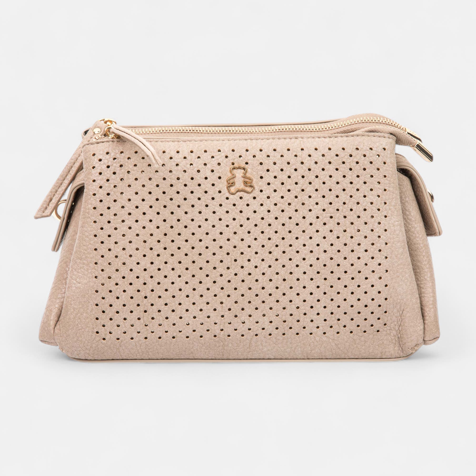 Sac bandoulière beige