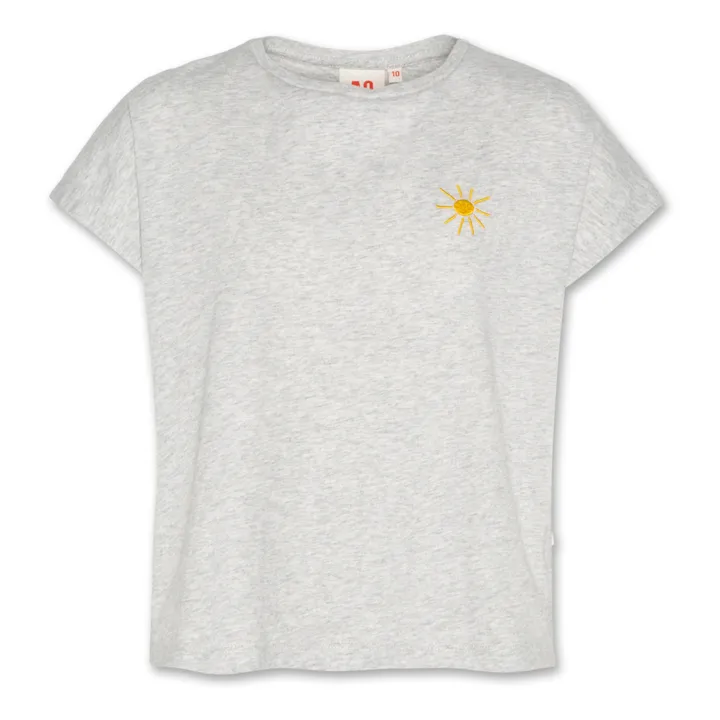 AO76 T-shirt Bo Sun Coton Bio | Gris chiné