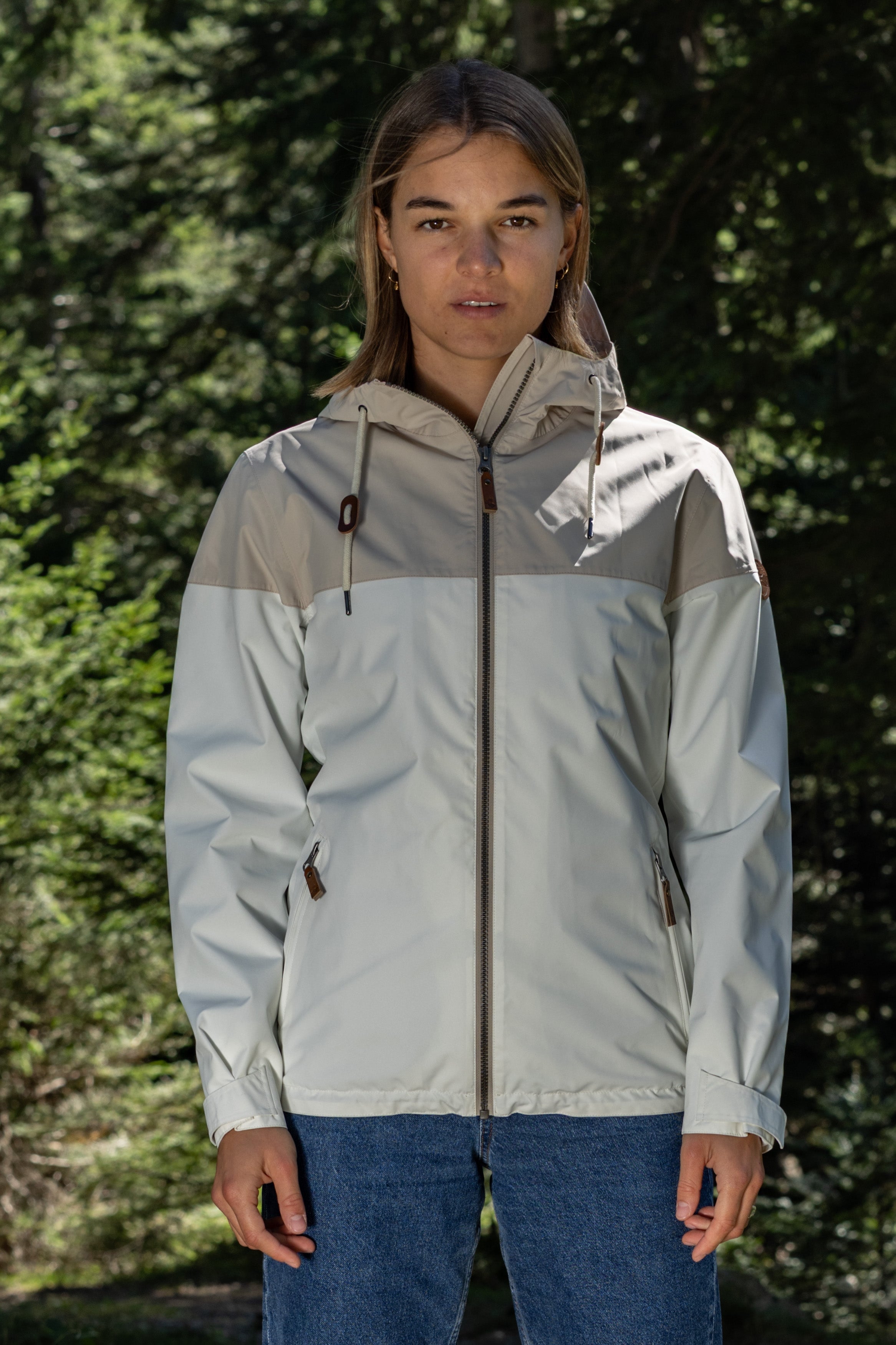 Frauen Regenjacke Nala french oak