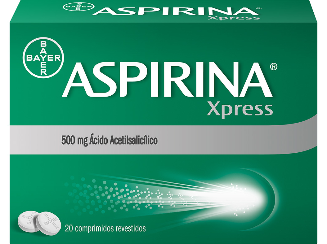 COMPRIMIDOS ASPIRINA XPRESS 500MG 20UN