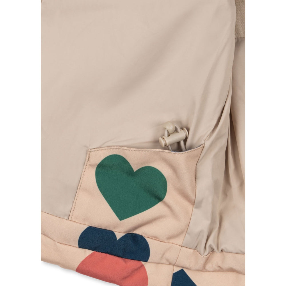 Køb Konges Sløjd Bon Coeur Coloré Magnum Down Jakke Print Grs