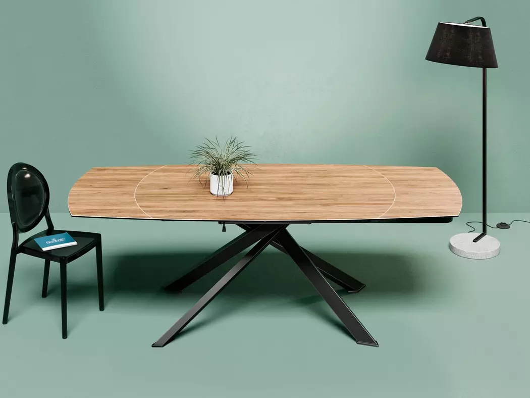 Esstisch mit Auszug Grande Kheops 160/240x100 cm
