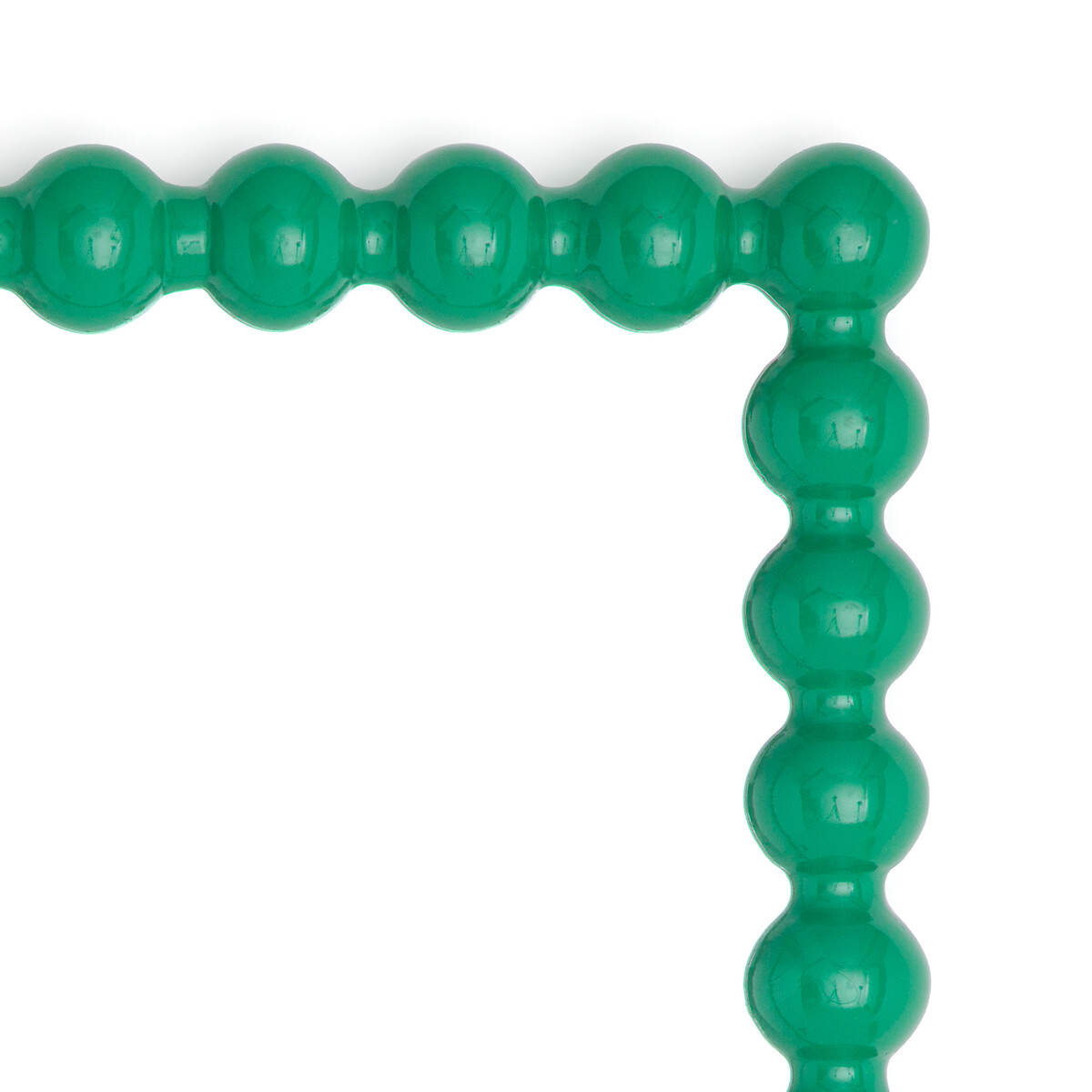 LA REDOUTE INTERIEURS<br>Espelho em hevea, lacado 28 x 38,6 cm, Lomia