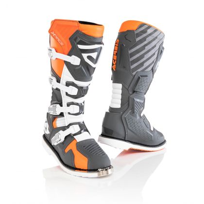 Bottes cross Acerbis X-RACE ORANGE/GREY 2023 - Orange / Gris