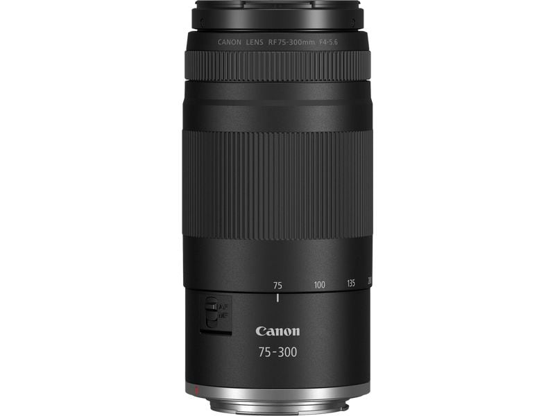 Canon Zoomobjektiv RF 75-300mm F/4.0-5.6 Canon RF Leistungsstarkes Telezoom-Kit-Objektiv