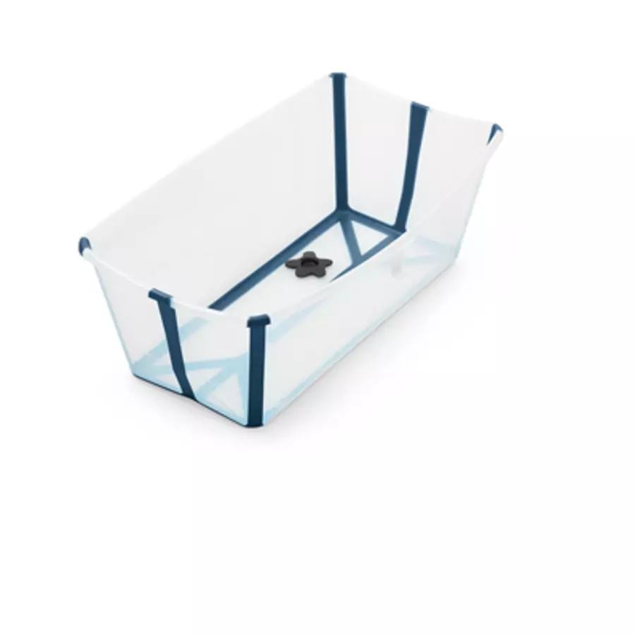 STOKKE® Babywanne Flexi Bath® transparent blau