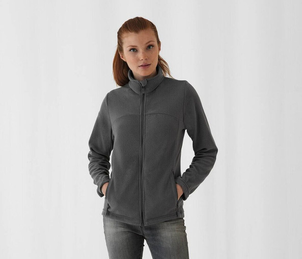 B&C BC670 - Veste Polaire Femme Légère Ergonomique Fermeture Éclair