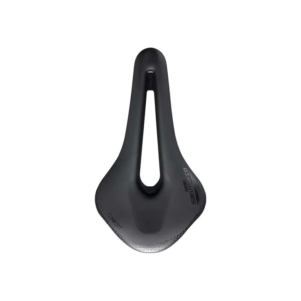 San Marco Shortfit 2.0 Comfort Open-Fit Dynamic Narrow Zadel Zwart