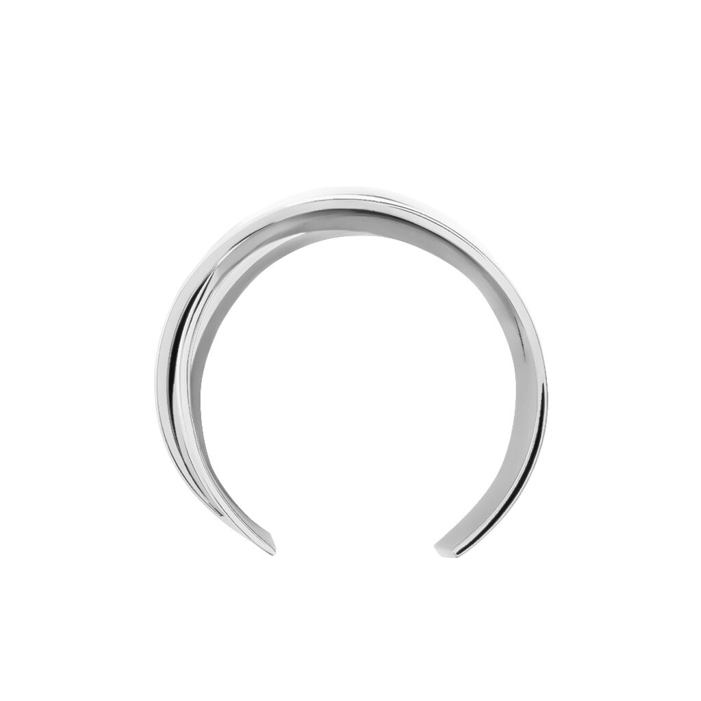 Bague Acier Blanc