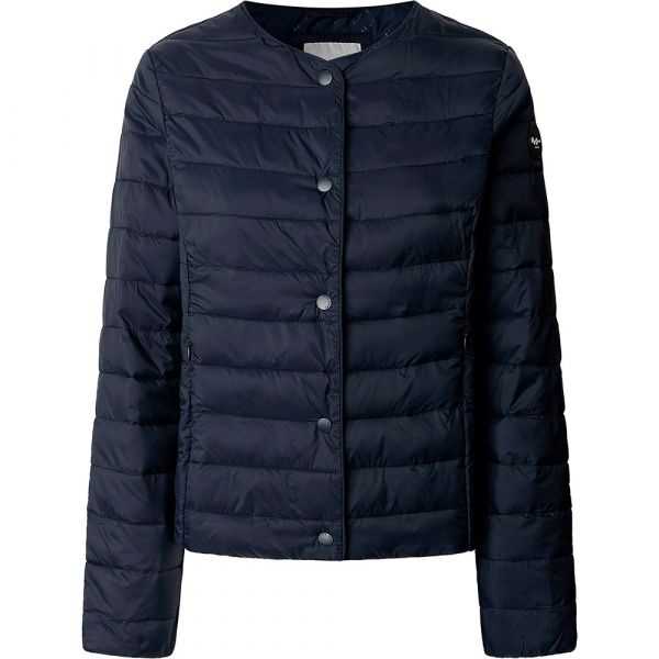 Pepe Jeans para Mulher Casaco Impermeável Acolchoado de Penas Jane Navy S