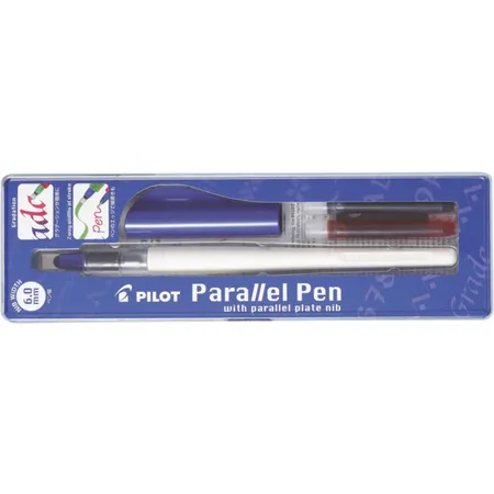 Pilot Füllfederhalter Parallel Pen, 6,0mm, blau
