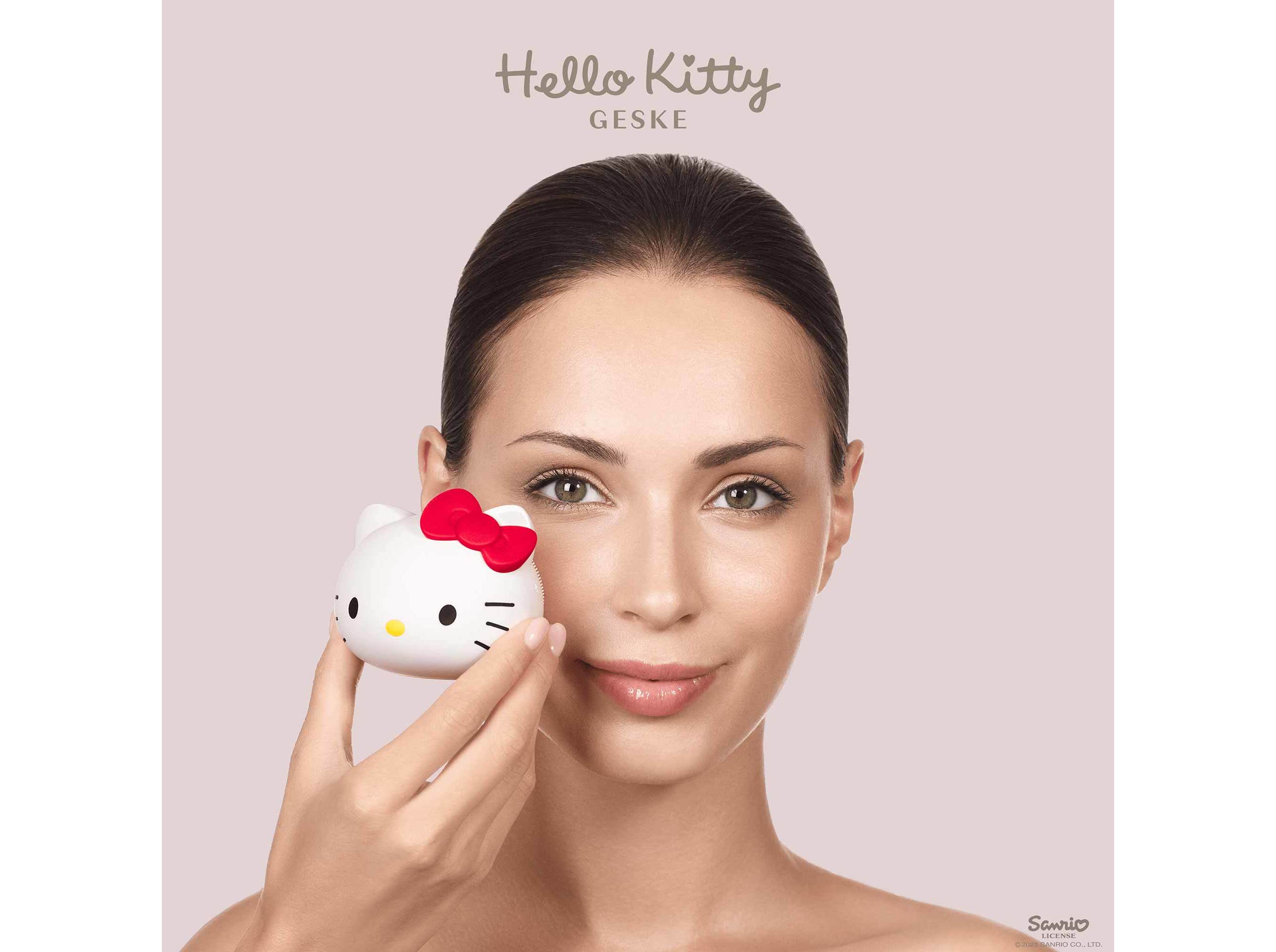 ESCOVA FACIAL GESKE 4EM1 HELLO KITTY