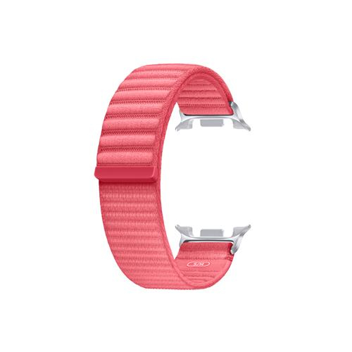 (S/M) Samsung - Samsung Galaxy Watch 8 (40mm) Fabric Band Stoffarmband (ET-SVL32SREGEU) - Rot