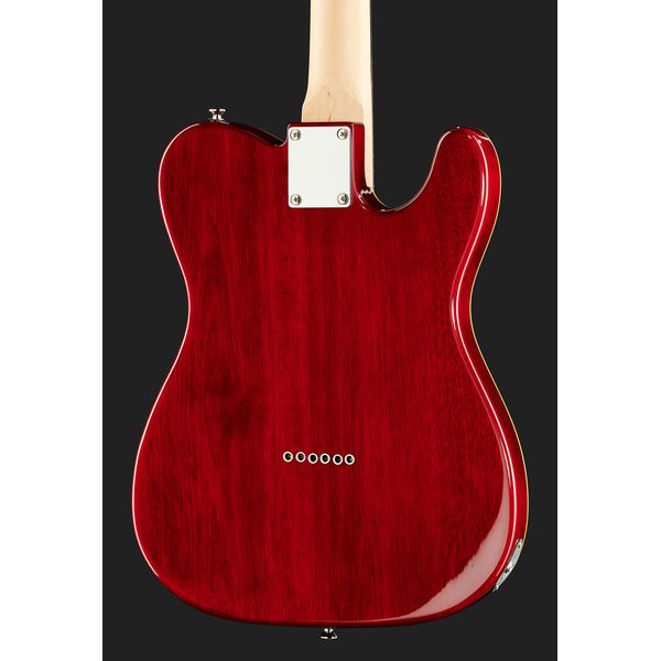 Harley Benton TE-90QM LH Trans Red Bundle