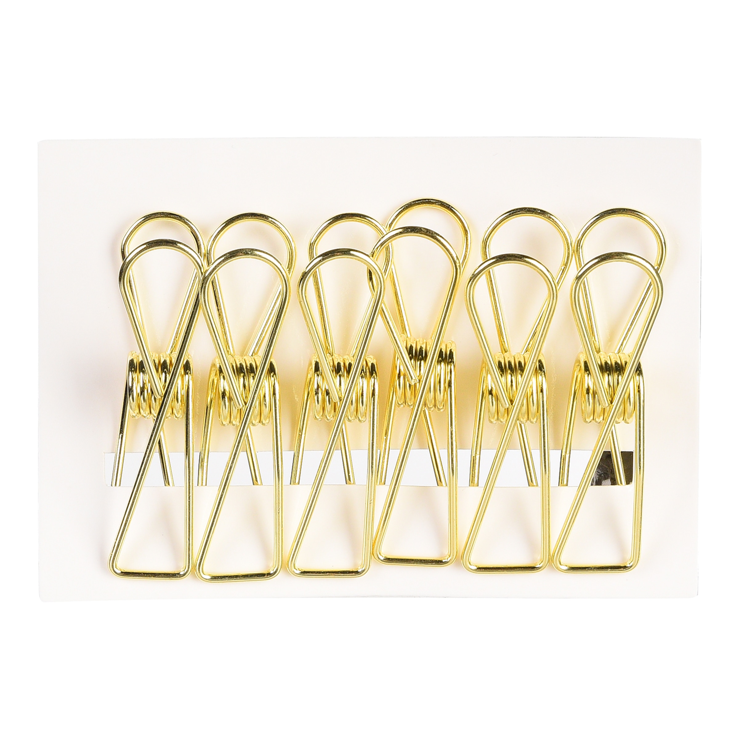 gold, L 5,5 x B 1 cm, 6 Stück