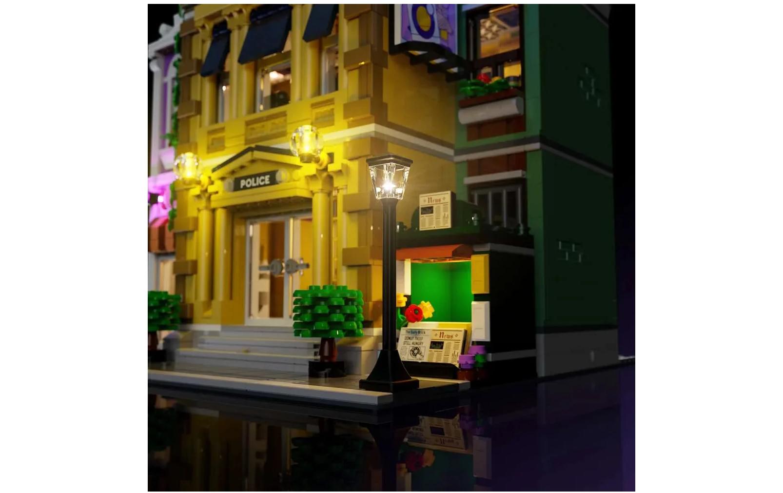 LED-Licht-Set für LEGO® LMB 2.0 für 10278 PolizeistationBeleuchtungs-Kit