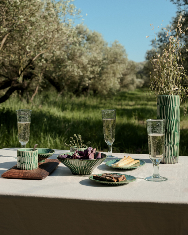 Serax Verde Lanza by Pascale Naessens kom Ø17 set van 2