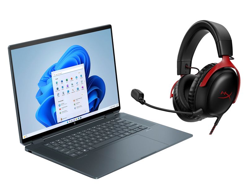 HP Notebook Spectre x360 16-aa0720nz inkl. Gratis Headset Leistungsstarkes 16