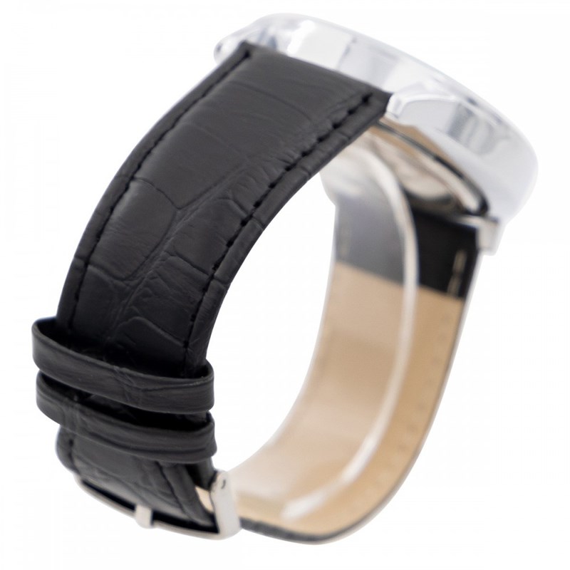 Montre Homme M. JOHN bracelet Cuir Noir