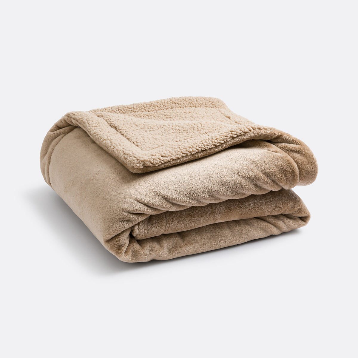 LA REDOUTE INTERIORS<br>Manta de lã Sherpa Maxine