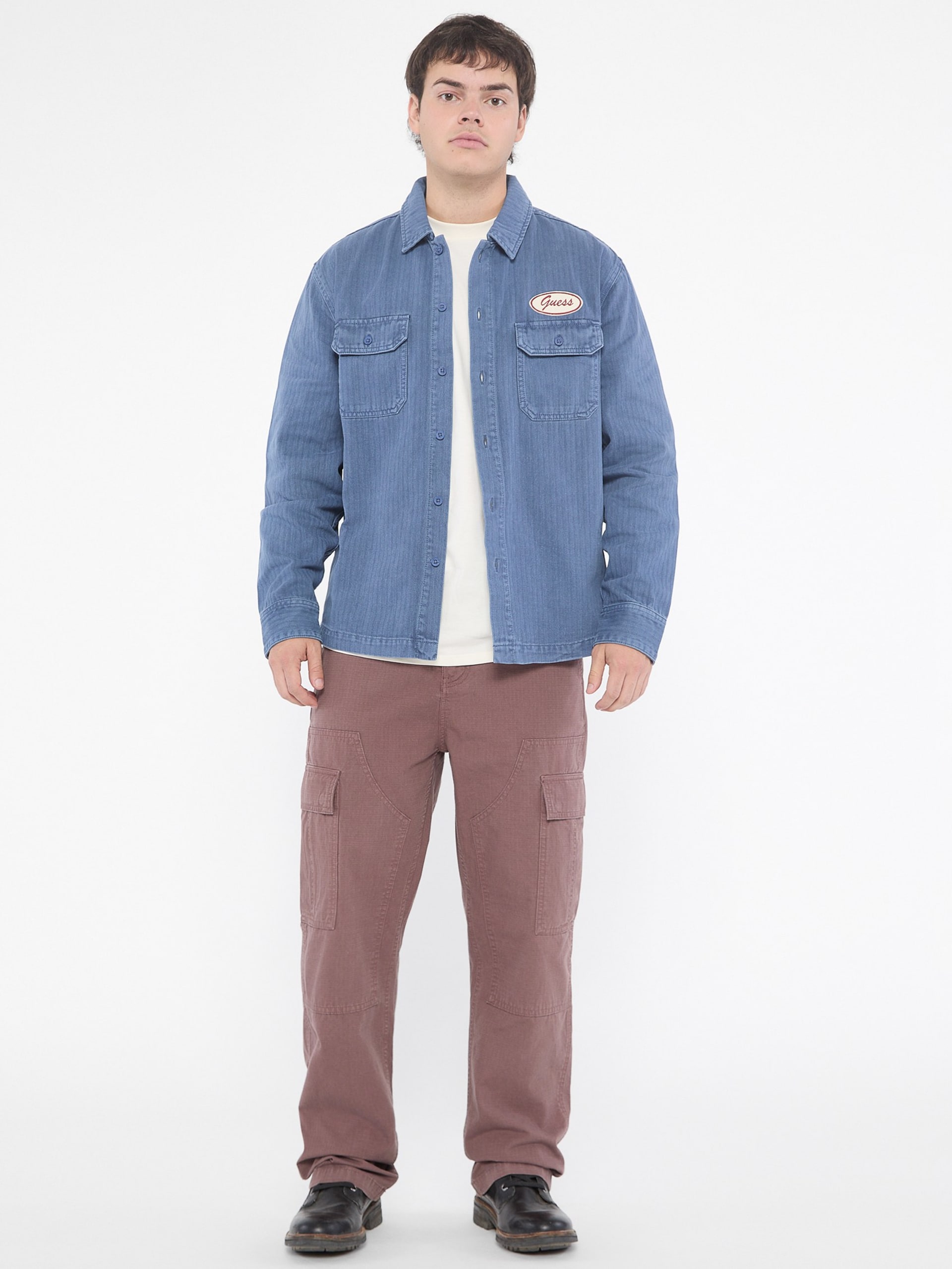 Camisa GUESS Originals Patch Work