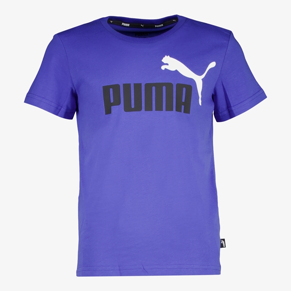 Puma Essentials kinder sport T-shirt blauw