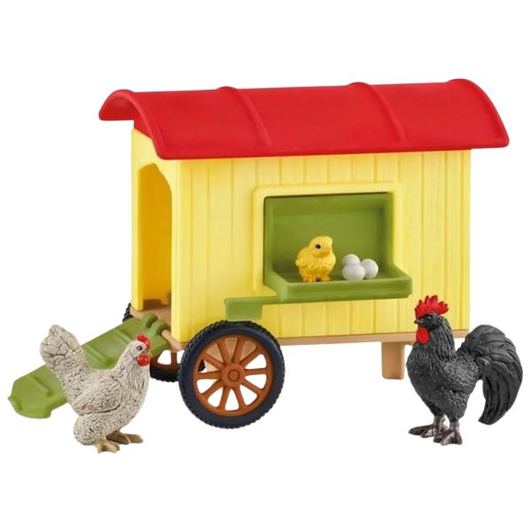 Schleich Farm World Galinheiro Móvel - 42572