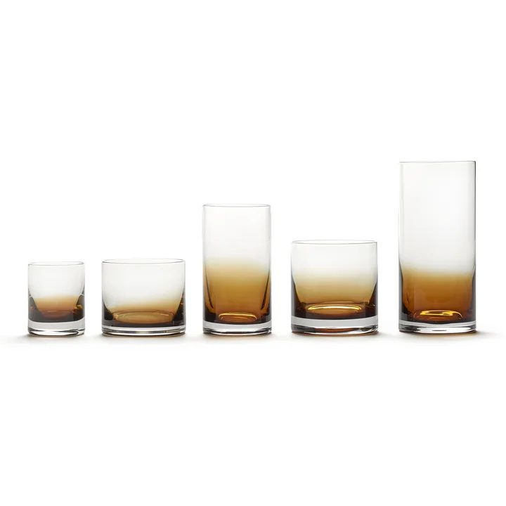 Serax - Zuma Trinkglas by Kelly Wearstler, klar (4er-Set)